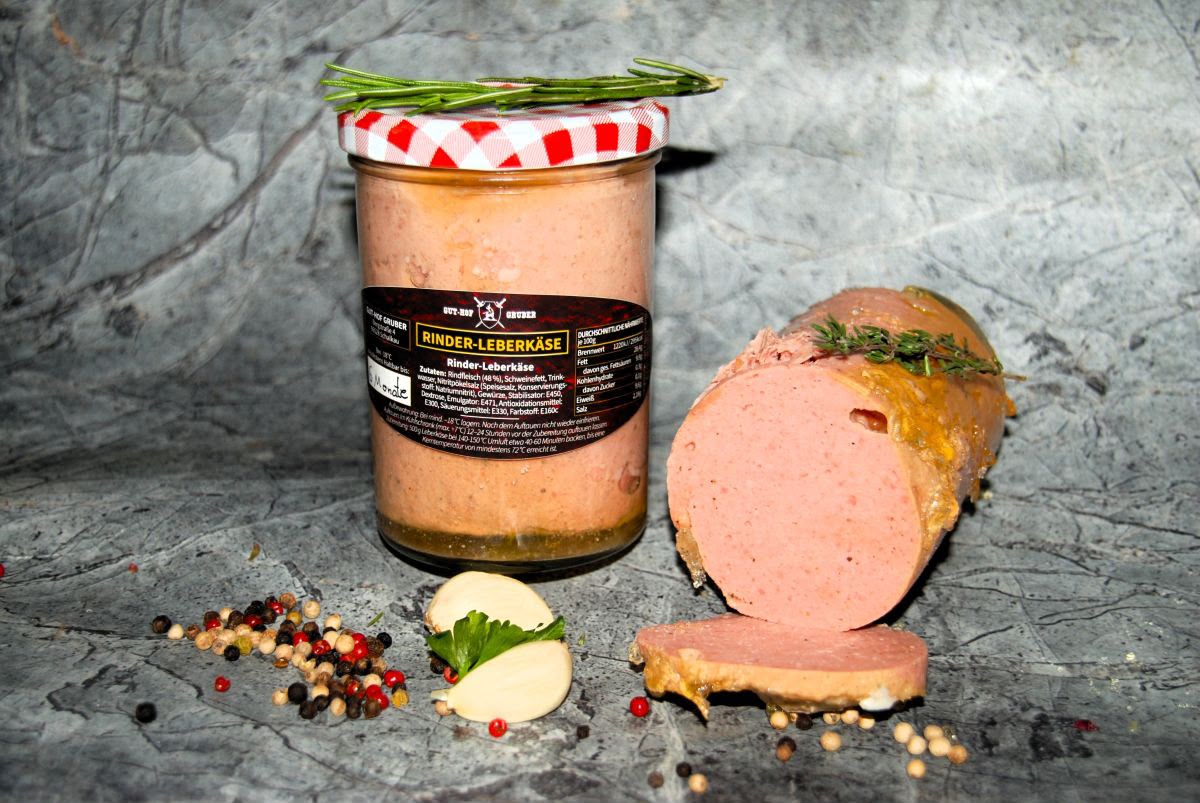 Rinder-Leberkäse